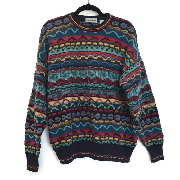 Alfani Sweaters - [ALFANI] Coogie style colorful  knit sweater M